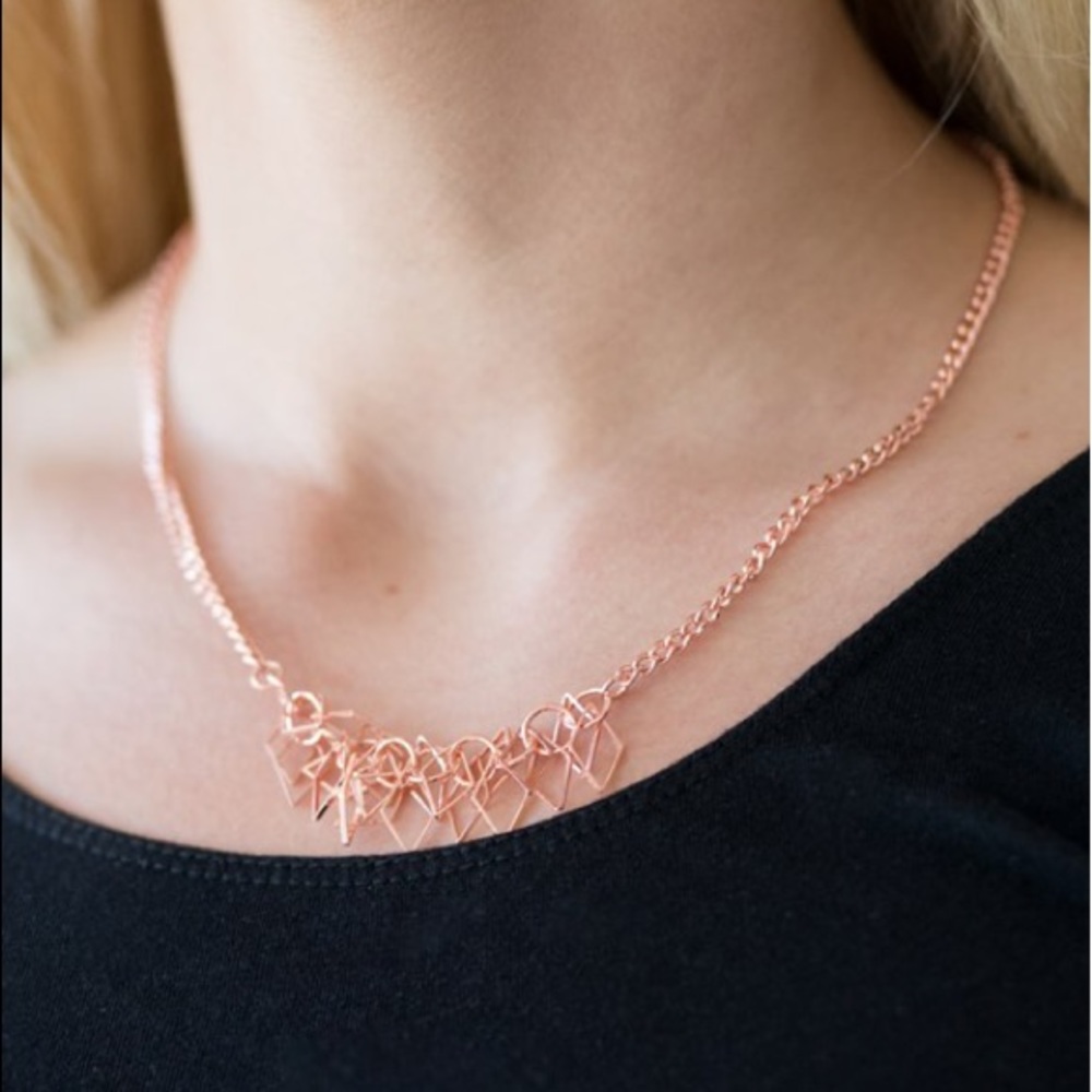 Beast Mode Copper Tone Necklace